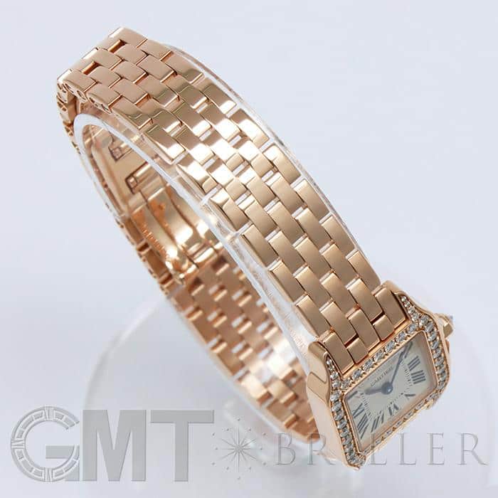 CARTIER カルティエ サントス ドゥモワゼル WF9008Z8 ピンクゴールド ダイヤベゼル 11