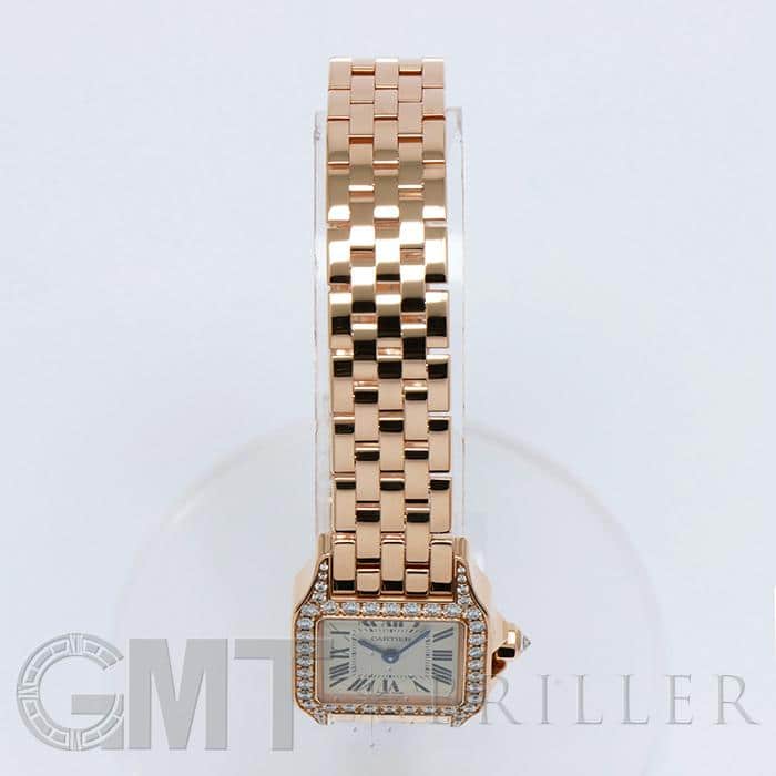 CARTIER カルティエ サントス ドゥモワゼル WF9008Z8 ピンクゴールド ダイヤベゼル 12