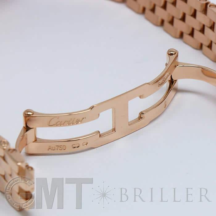 CARTIER カルティエ サントス ドゥモワゼル WF9008Z8 ピンクゴールド ダイヤベゼル 22