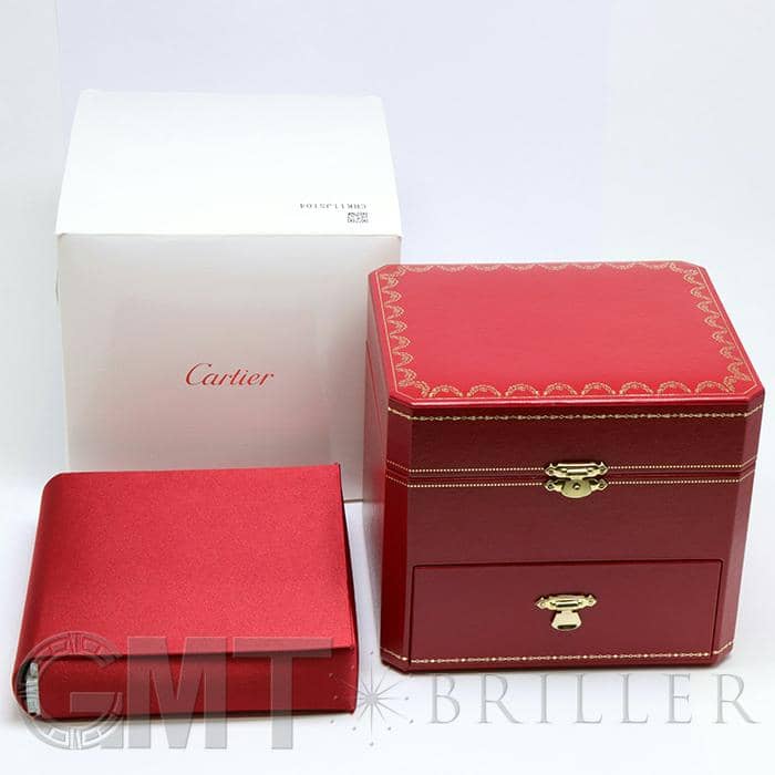 CARTIER カルティエ サントス ドゥモワゼル WF9008Z8 ピンクゴールド ダイヤベゼル 25