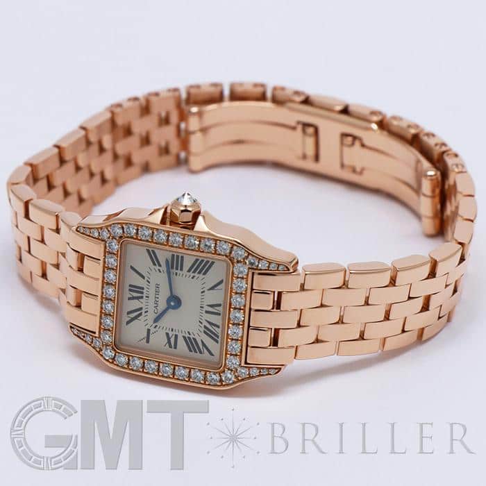 CARTIER カルティエ サントス ドゥモワゼル WF9008Z8 ピンクゴールド ダイヤベゼル 5