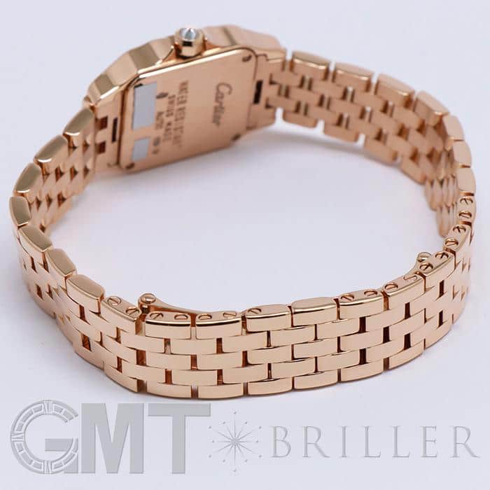 CARTIER カルティエ サントス ドゥモワゼル WF9008Z8 ピンクゴールド ダイヤベゼル 6
