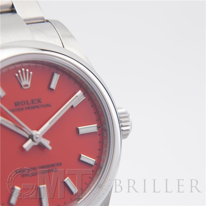 ROLEX ロレックス オイスターパーペチュアル 277200 コーラルレッド 10