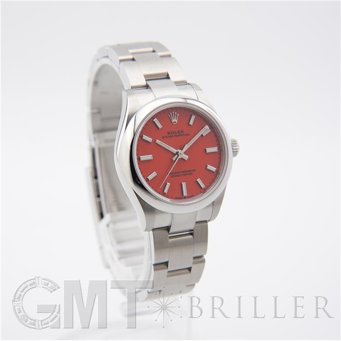 ROLEX ロレックス オイスターパーペチュアル 277200 コーラルレッド 17