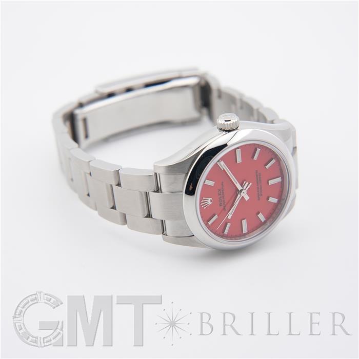 ROLEX ロレックス オイスターパーペチュアル 277200 コーラルレッド 27