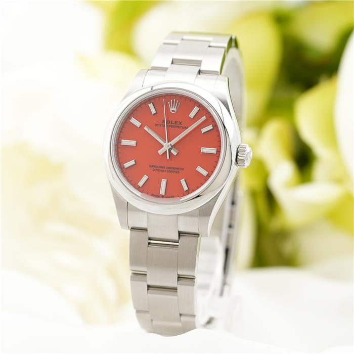 ROLEX ロレックス オイスターパーペチュアル 277200 コーラルレッド 2