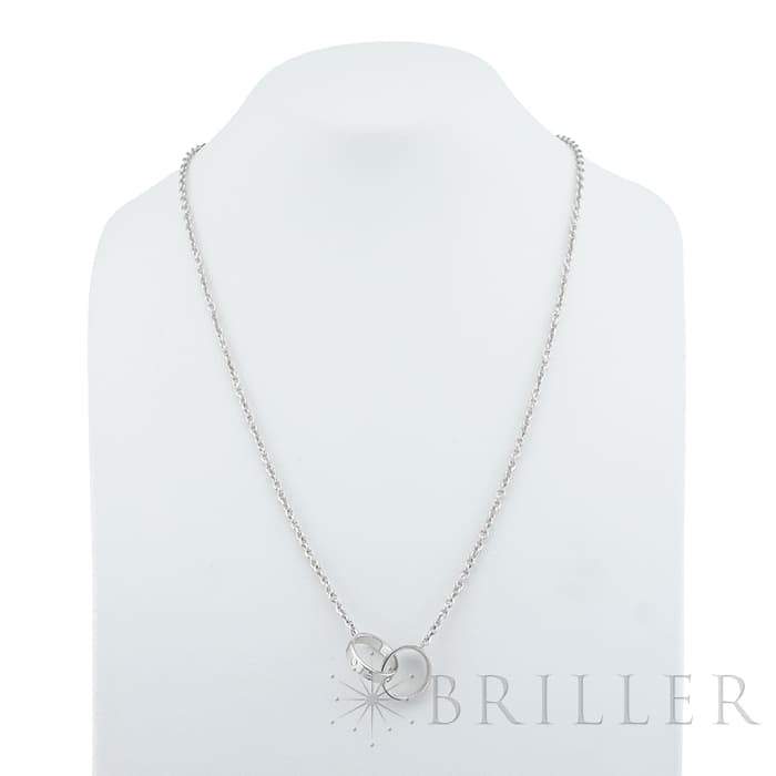 CARTIER カルティエ ラブ ベビー ラブ ネックレス ホワイトゴールド B7212500 13