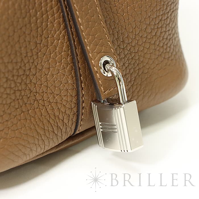 エルメス ピコタン エクラ PMサイズ アルザン/ゴールド金具 エルメス ピコタンロック18/PM アルドワーズ トリヨンクレマンス