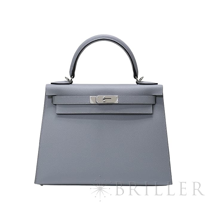 HERMES エルメス ケリー 28 セリエ エプソン グリパンタン シルバー金具 メイン