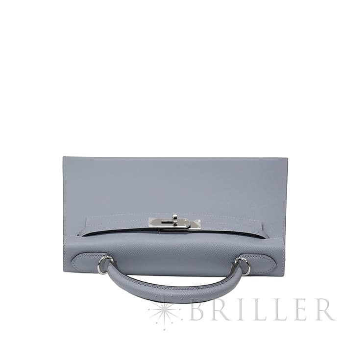 HERMES エルメス ケリー 28 セリエ エプソン グリパンタン シルバー金具 12