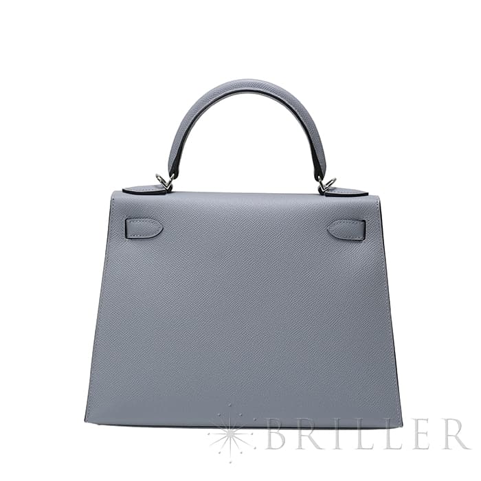 HERMES エルメス ケリー 28 セリエ エプソン グリパンタン シルバー金具 1