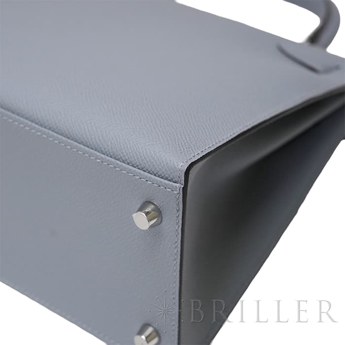 HERMES エルメス ケリー 28 セリエ エプソン グリパンタン シルバー金具 19