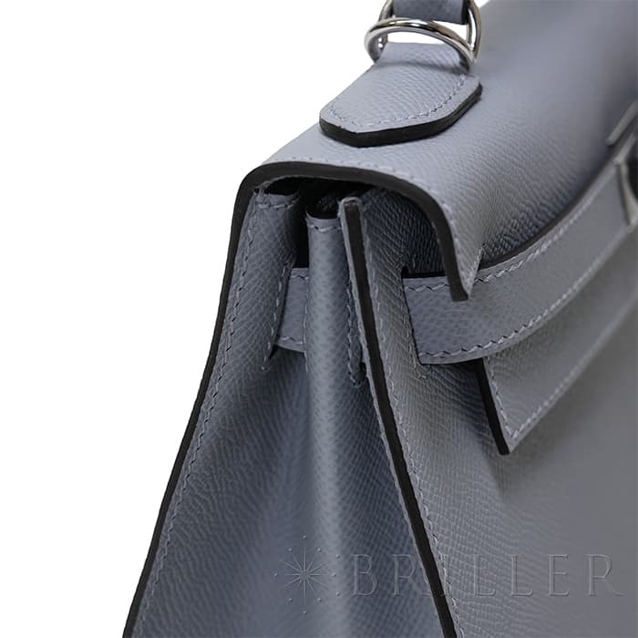 HERMES エルメス ケリー 28 セリエ エプソン グリパンタン シルバー金具 21