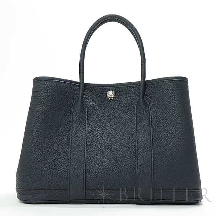 新品)HERMES エルメス ガーデンパーティー 30/TPM ネゴンダ ブルー 