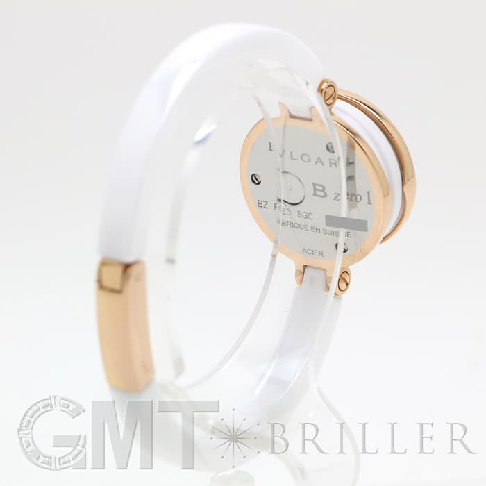 BVLGARI ブルガリ ビーゼロ1 BZ23WSGCC/12 ホワイトセラミック ピンクゴールド 10