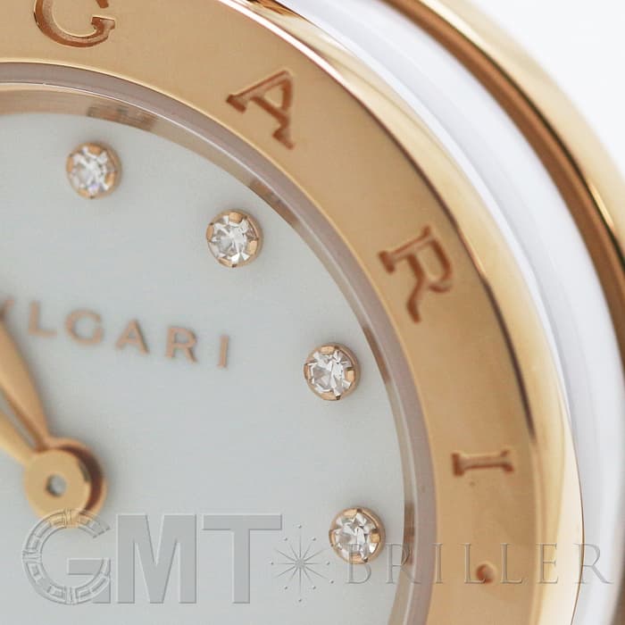 BVLGARI ブルガリ ビーゼロ1 BZ23WSGCC/12 ホワイトセラミック ピンクゴールド 4