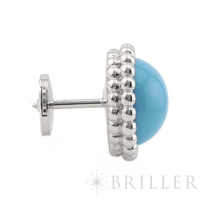 Van Cleef & Arpels ヴァン クリーフ&アーペル ペルレ クルール ピアス ホワイトゴールド ターコイズ VCARP4DT00 11