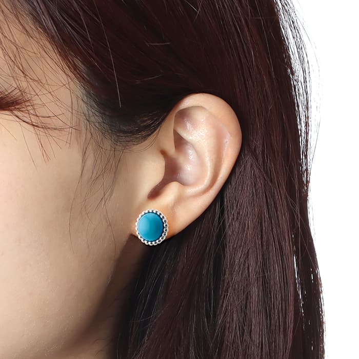 Van Cleef & Arpels ヴァン クリーフ&アーペル ペルレ クルール ピアス ホワイトゴールド ターコイズ VCARP4DT00 13