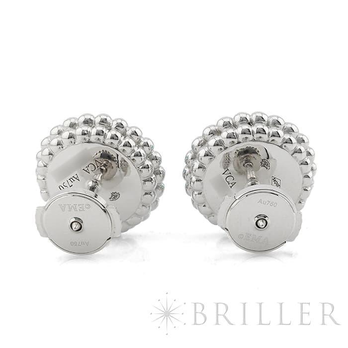 Van Cleef & Arpels ヴァン クリーフ&アーペル ペルレ クルール ピアス ホワイトゴールド ターコイズ VCARP4DT00 1