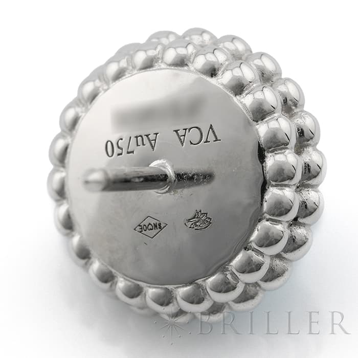 Van Cleef & Arpels ヴァン クリーフ&アーペル ペルレ クルール ピアス ホワイトゴールド ターコイズ VCARP4DT00 8