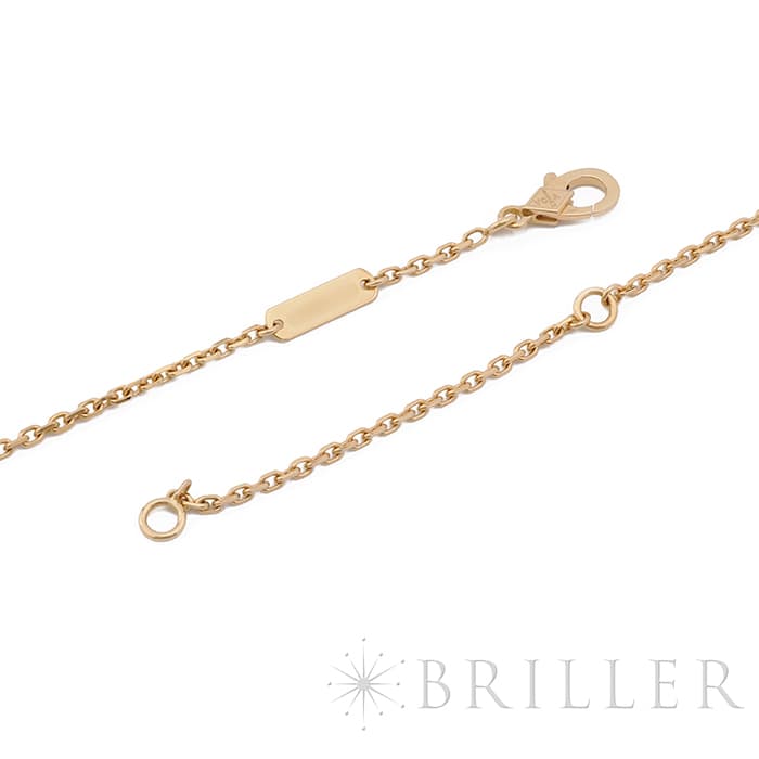 Van Cleef & Arpels ヴァン クリーフ&アーペル ドゥ パピヨン ペンダント ネックレス イエローゴールド ツァボライトガーネット ダイヤモンド VCAR06W700 10