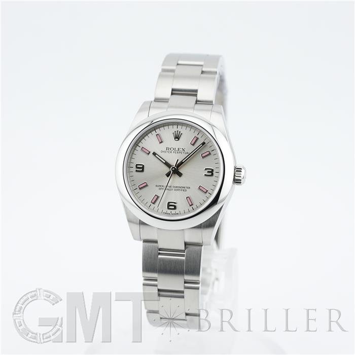 ROLEX ロレックス オイスターパーペチュアル 31 177200 シルバー 369 ピンクバーインデックス 1