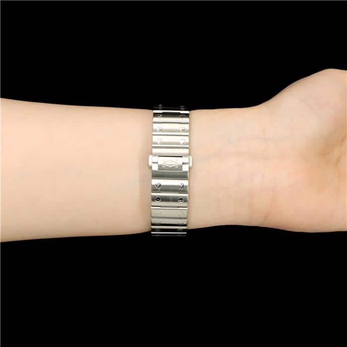 CARTIER カルティエ サントス ドゥ カルティエ MM WSSA0029 27
