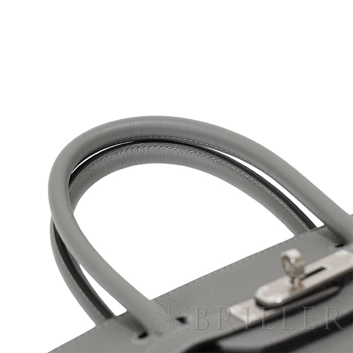 HERMES エルメス バーキン 30 トゴ グリメイヤー シルバー金具 9