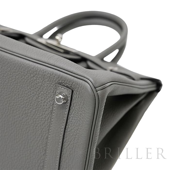 HERMES エルメス バーキン 30 トゴ グリメイヤー シルバー金具 16