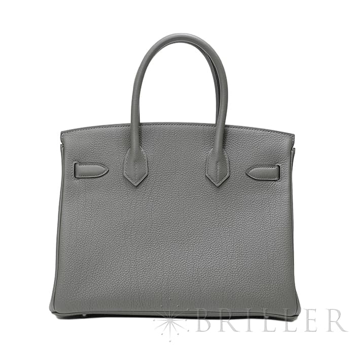 HERMES エルメス バーキン 30 トゴ グリメイヤー シルバー金具 1