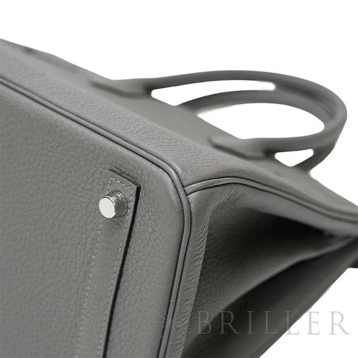 HERMES エルメス バーキン 30 トゴ グリメイヤー シルバー金具 19