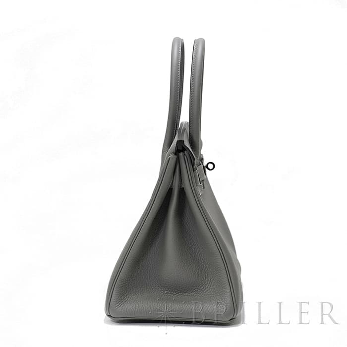 HERMES エルメス バーキン 30 トゴ グリメイヤー シルバー金具 21