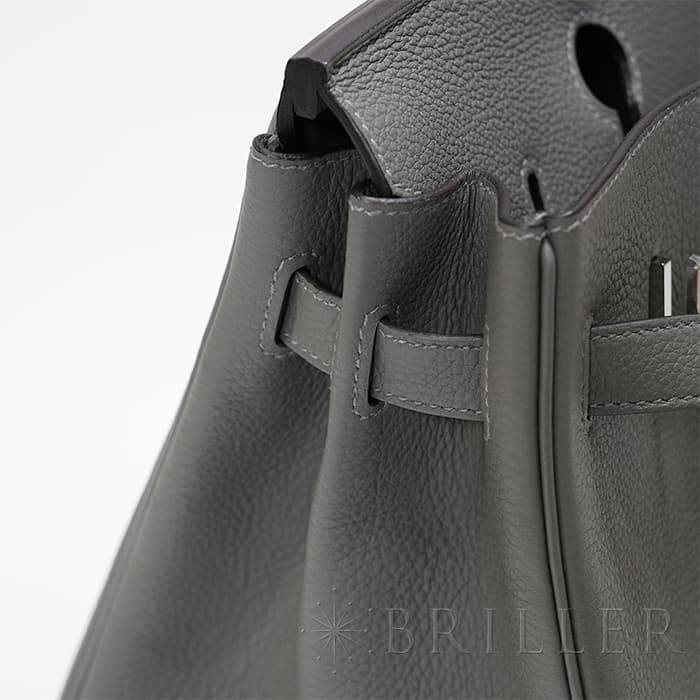 HERMES エルメス バーキン 30 トゴ グリメイヤー シルバー金具 22