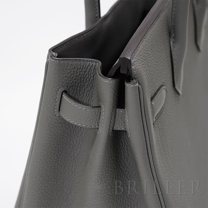 HERMES エルメス バーキン 30 トゴ グリメイヤー シルバー金具 23