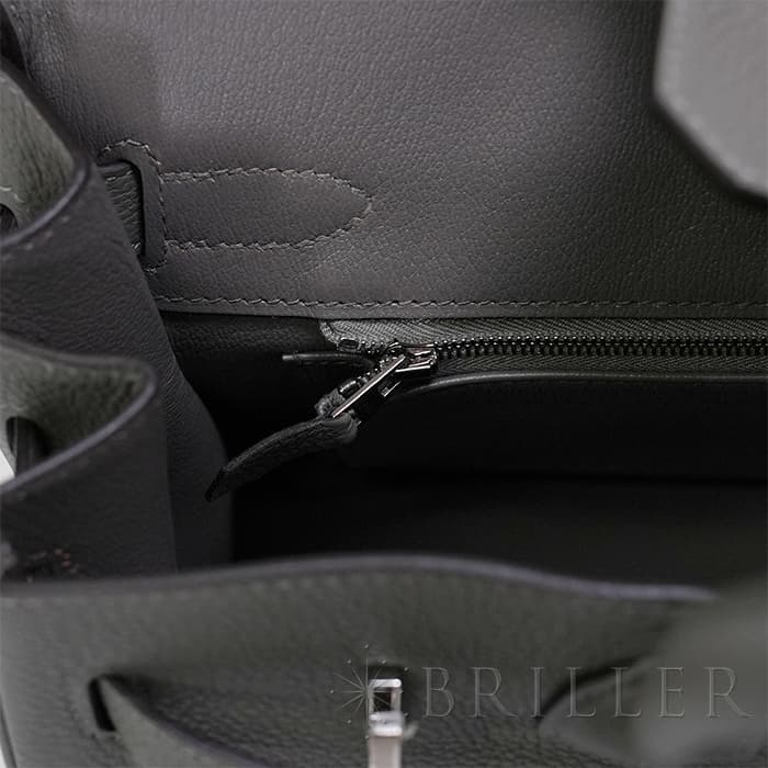 HERMES エルメス バーキン 30 トゴ グリメイヤー シルバー金具 24