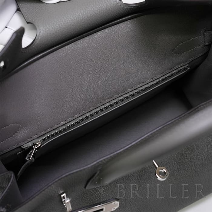 HERMES エルメス バーキン 30 トゴ グリメイヤー シルバー金具 25
