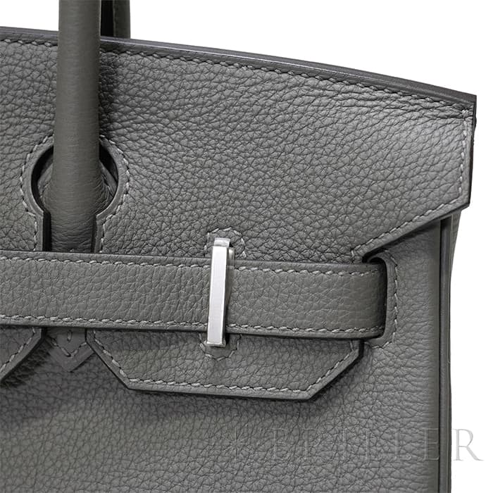 HERMES エルメス バーキン 30 トゴ グリメイヤー シルバー金具 7