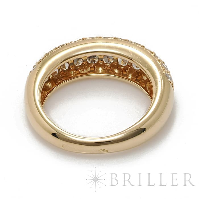 CARTIER カルティエ ミミ リング イエローゴールド ダイヤモンド 10号 1