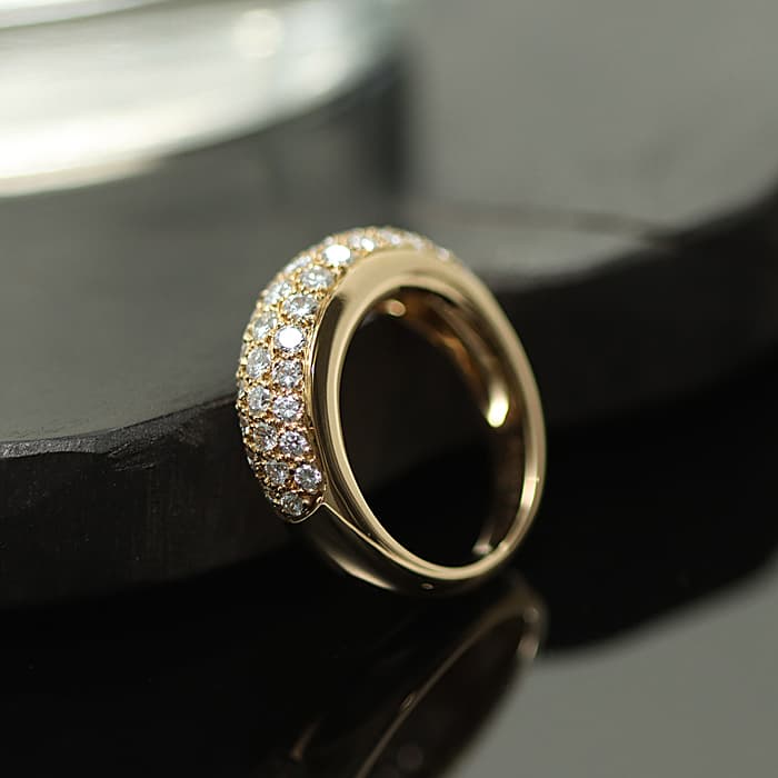 CARTIER カルティエ ミミ リング イエローゴールド ダイヤモンド 10号 2