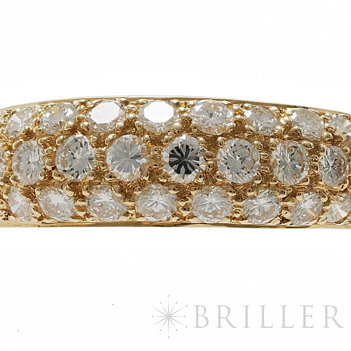 CARTIER カルティエ ミミ リング イエローゴールド ダイヤモンド 10号 3