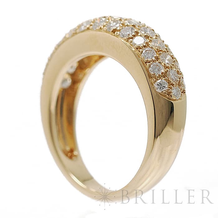 CARTIER カルティエ ミミ リング イエローゴールド ダイヤモンド 10号 4