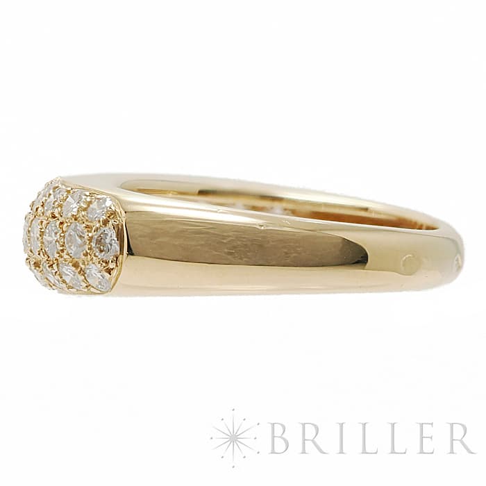 CARTIER カルティエ ミミ リング イエローゴールド ダイヤモンド 10号 8