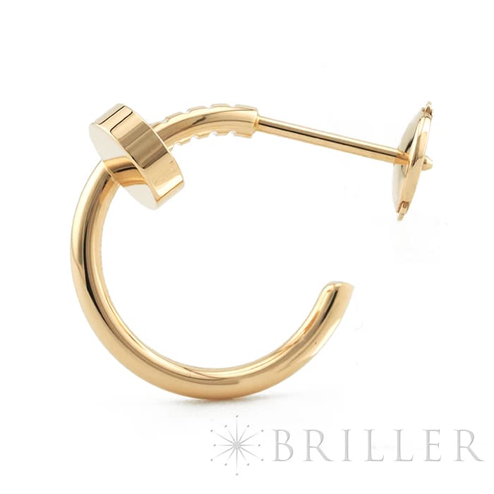 CARTIER カルティエ ジュストアンクル ピアス ピンクゴールド B8301234 3