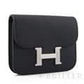 HERMES エルメス コンスタンス スリム エプソン ノワール(ブラック) シルバー金具 12