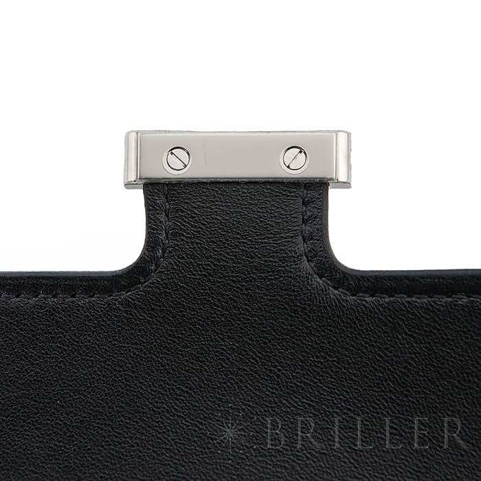 HERMES エルメス コンスタンス スリム エプソン ノワール(ブラック) シルバー金具 17