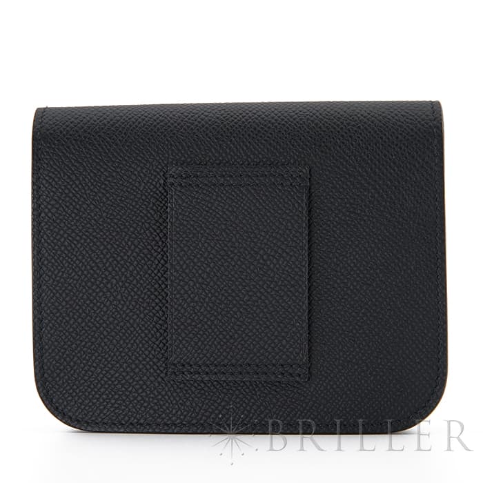 HERMES エルメス コンスタンス スリム エプソン ノワール(ブラック) シルバー金具 1