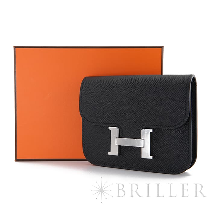 HERMES エルメス コンスタンス スリム エプソン ノワール(ブラック) シルバー金具 29