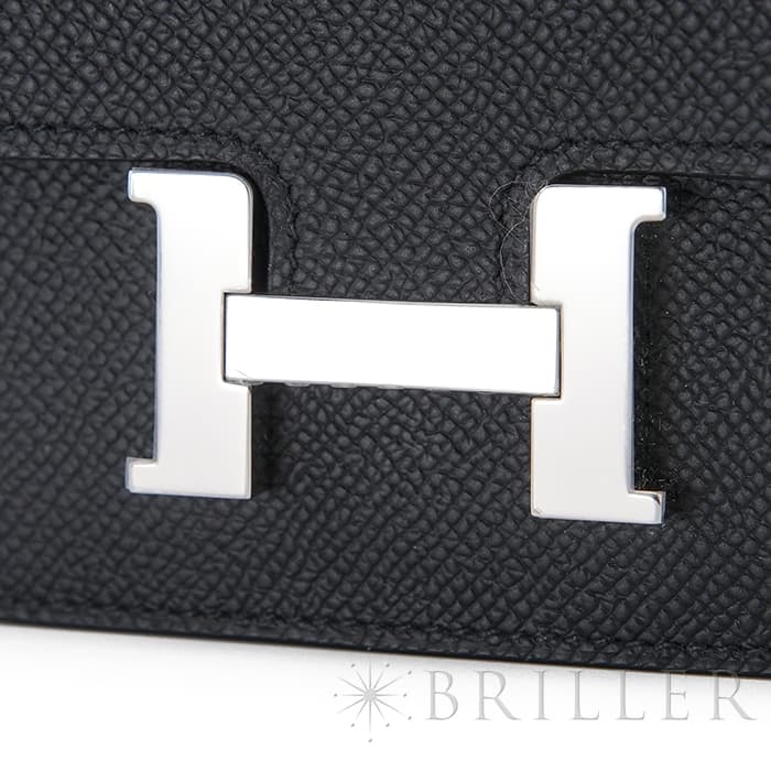 HERMES エルメス コンスタンス スリム エプソン ノワール(ブラック) シルバー金具 4