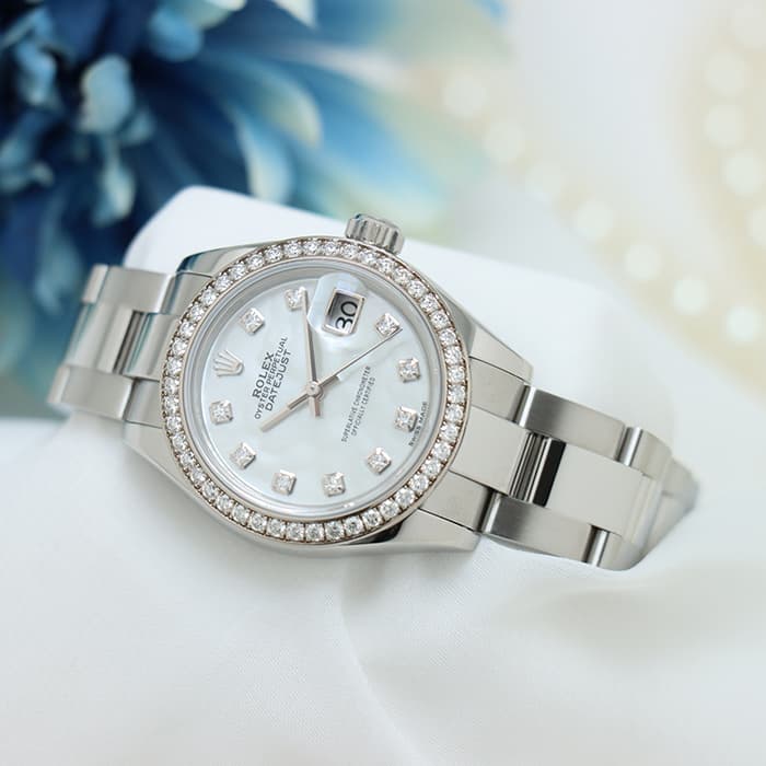 ROLEX ロレックス デイトジャスト 28 279384RBR ホワイトシェル オイスターブレス 2