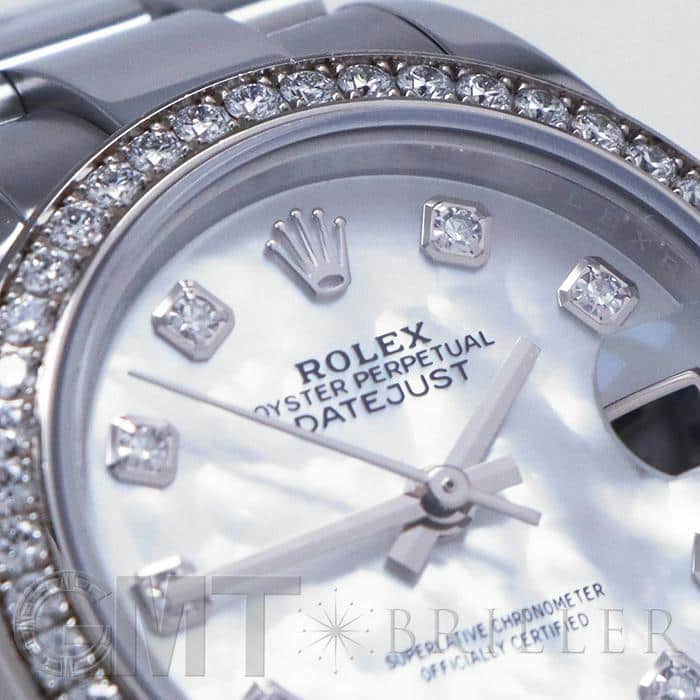 ROLEX ロレックス デイトジャスト 28 279384RBR ホワイトシェル オイスターブレス 4